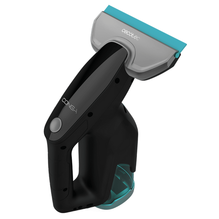Aspirator pentru geamuri Cecotec Conga Popstar Glass Titanium, 3 în 1, autonomie 40 min, rezervor 100 ml