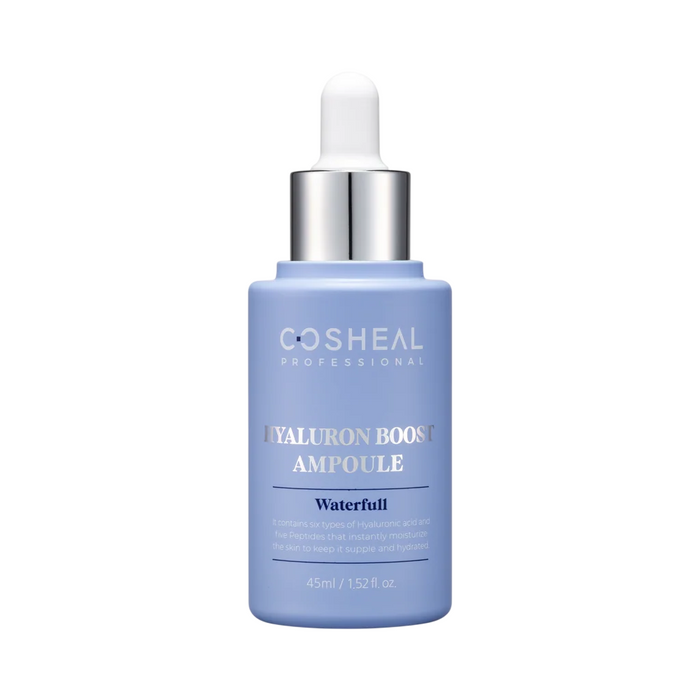 Ser de față Cosheal Hyaluron Boost Ampoule, cu acid hialuronic, hidratant, antiîmbătrânire, 45 ml