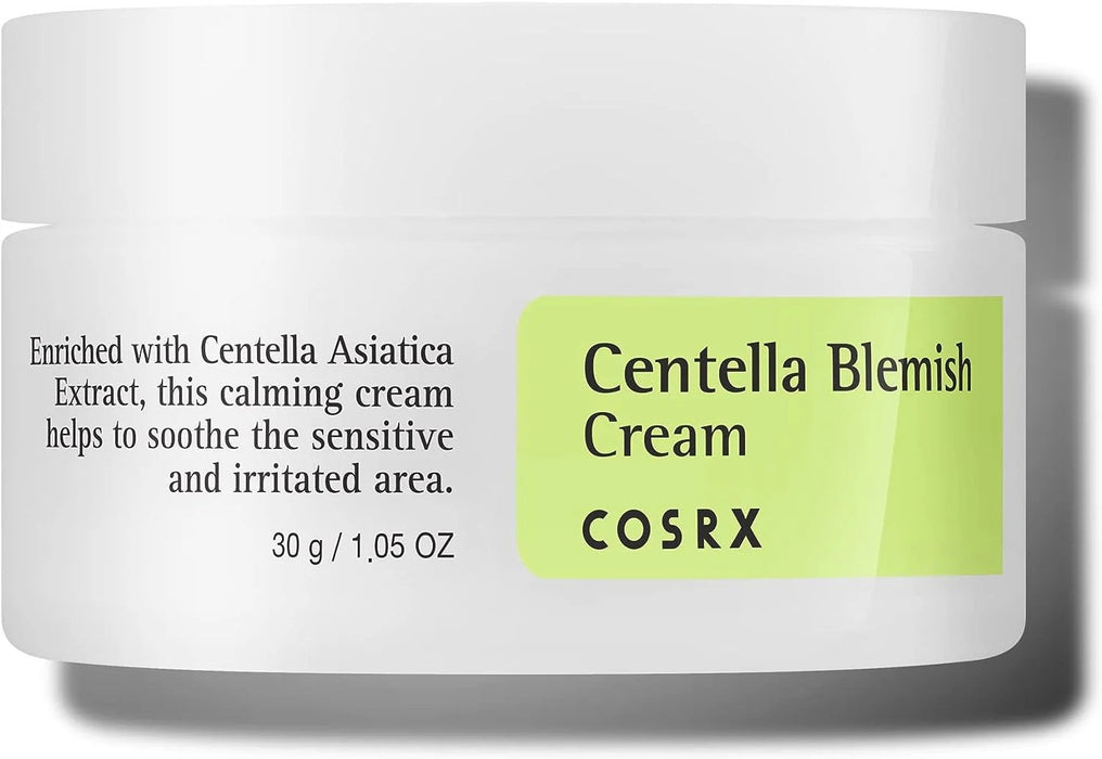 Cremă de față Cosrx Centella Blemish, hidratantă, calmantă, 30 ml