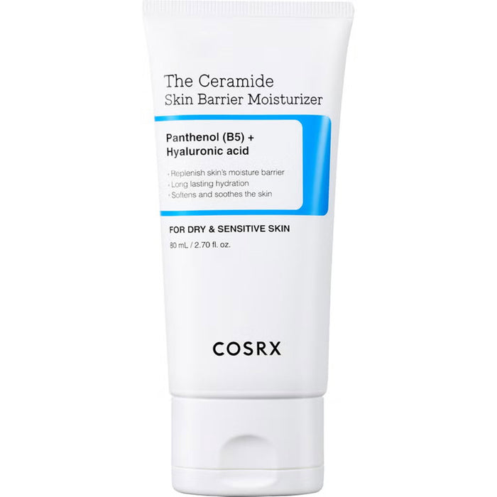 Cremă de față Cosrx The Ceramide Skin Barrier Moisturizer, pentru piele uscată și sensibilă, hidratantă, 80 ml