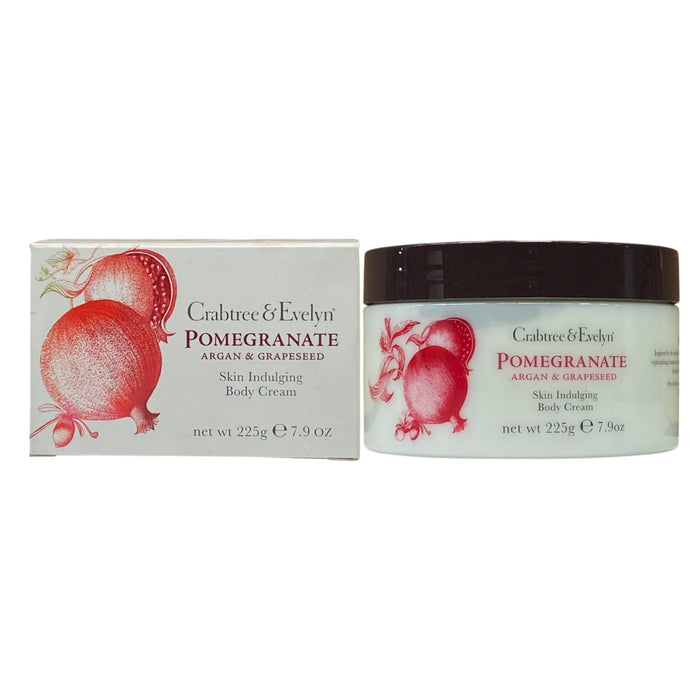 Cremă de corp Crabtree & Evelyn Pomegranate & Argan, hrănitoare, 225 g