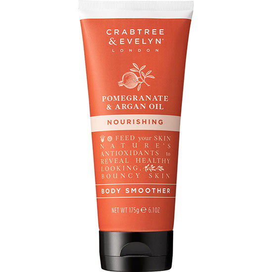 Exfoliant pentru corp Crabtree & Evelyn Pomegranate & Argan Oil, hrănitor și hidratant, 175 g