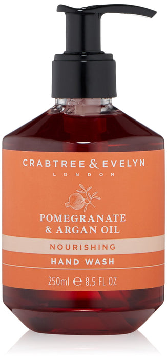 Săpun lichid Crabtree & Evelyn Pomegranate & Argan Oil, hrănitor, pentru mâini, 250 ml