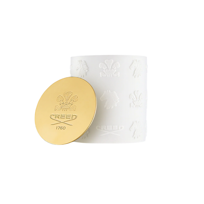 Lumânare parfumată Creed Aventus, cu amestec de citrice, 220 g, tester