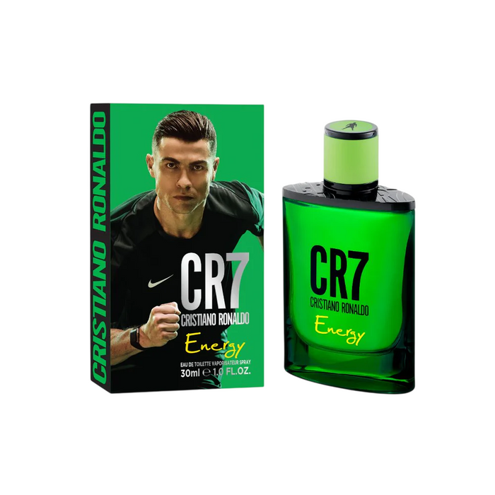 Apă de toaletă Cristiano Ronaldo CR7 Energy, pentru bărbați, 30 ml
