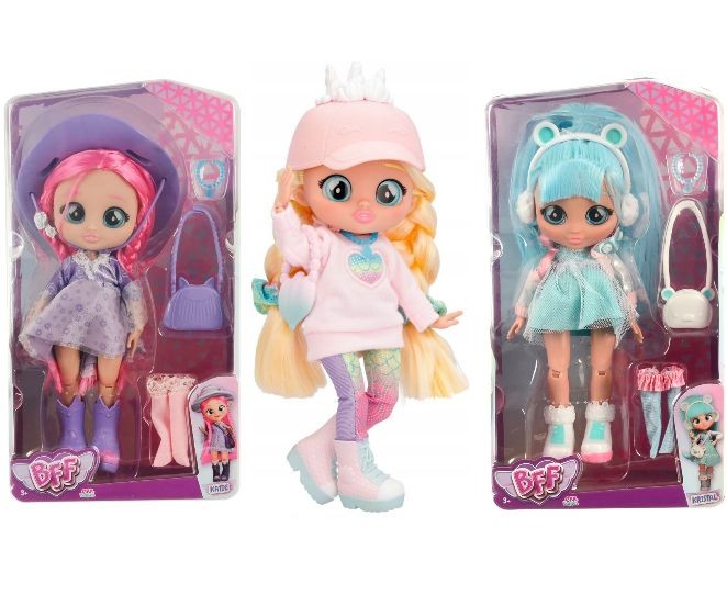Păpușă IMC Cry Babies Best Friends Forever, seria 4, 20 cm, diverse modele
