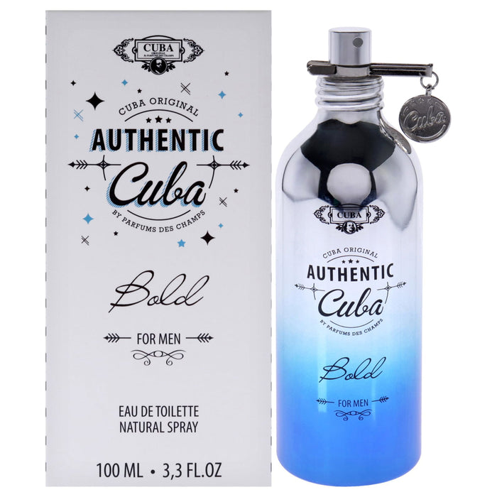 Apă de toaletă Cuba Authentic Bold, pentru bărbați, 100 ml