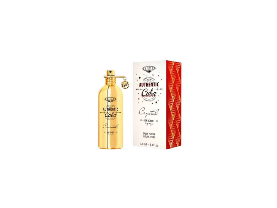 Apă de parfum Cuba Authentic Crystal, pentru femei, 100 ml