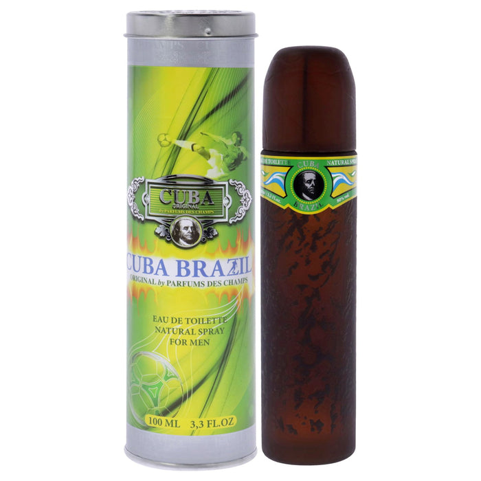 Apă de toaletă Cuba Brazil, pentru bărbați, 100 ml