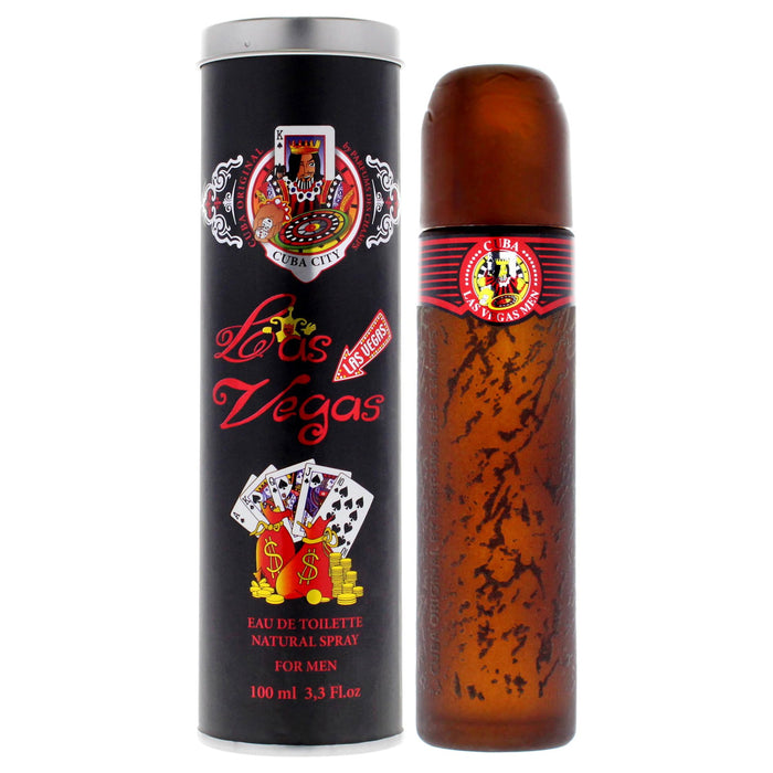 Apă de toaletă Cuba City Las Vegas, pentru bărbați, 100 ml