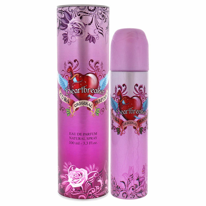 Apă de parfum Cuba Heartbreaker, pentru femei, 100 ml