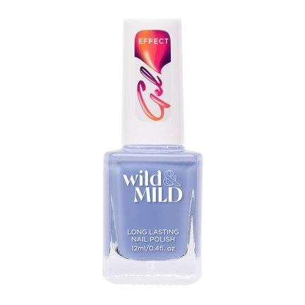 Lac de unghii Wild & Mild Gel Effect Sea Breeze, albastru palid, 12ml
