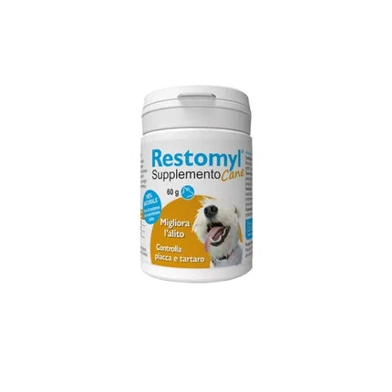 Supliment pentru câini Restomyl, Innovet, 60g, capac albastru
