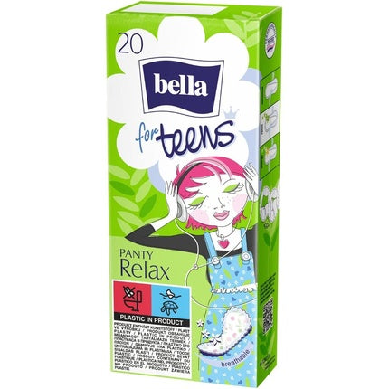 Absorbante zilnice Bella For Teens Relax, 20 bucăți