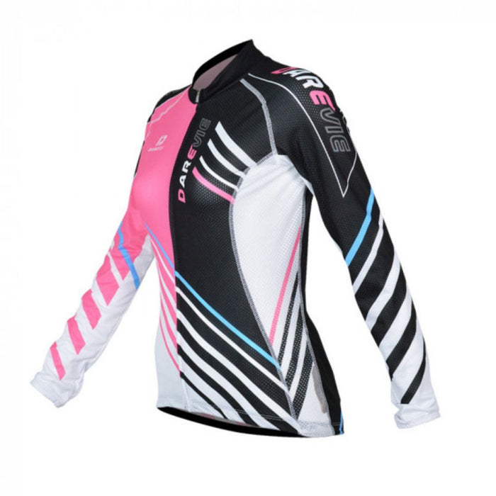 Jachetă de ciclism Darevie Lady Pro Track, cu mânecă lungă