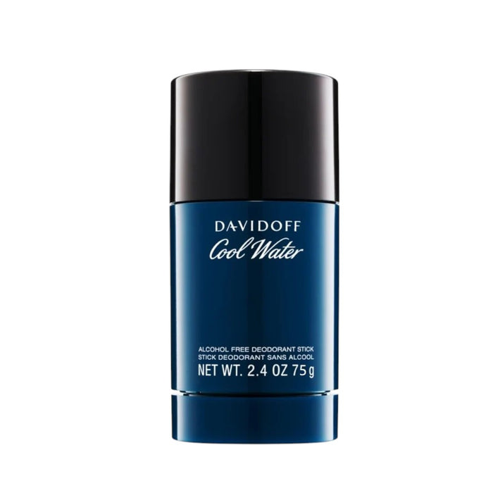 Deodorant stick Davidoff Cool Water, fără alcool, protecție 24 h, pentru bărbați, 75 g