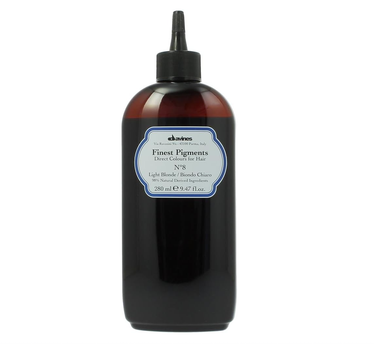 Pigment pentru colorarea părului Davines Finest Pigments, nuanța N.8 Light Blonde, 280 ml
