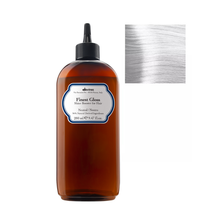 Pigment pentru colorarea părului Davines Finest Gloss, nuanța Neutral, 280 ml
