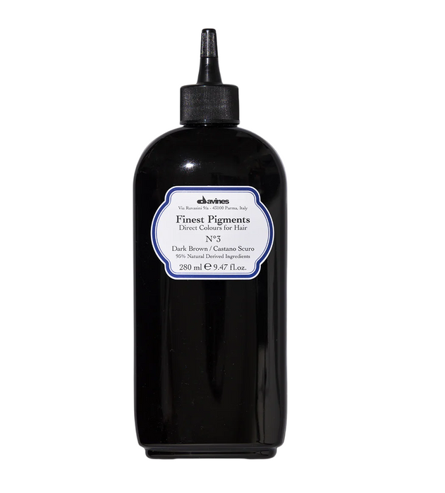 Pigment pentru colorarea părului Davines Finest Pigments, nuanța N.3 Dark Brown, 280 ml