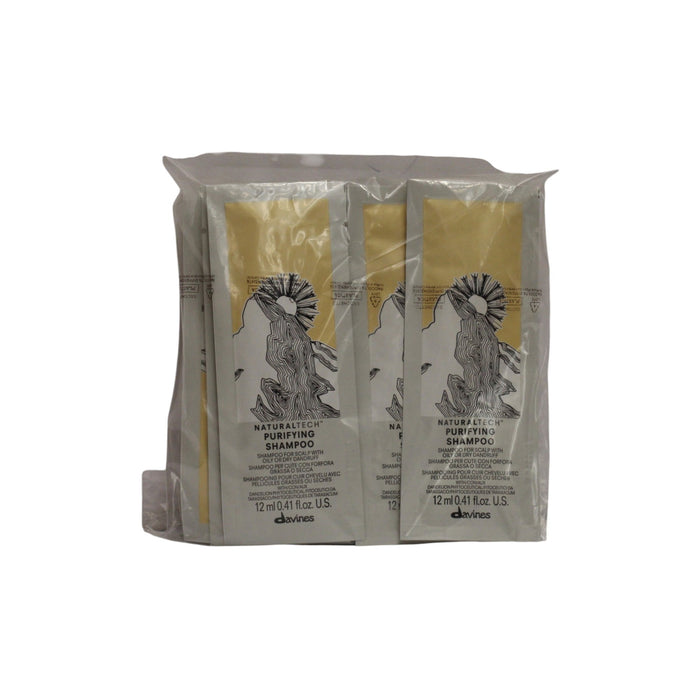 Șampon Davines NaturalTech Purifying, purifiant, 12 buc x 12 ml