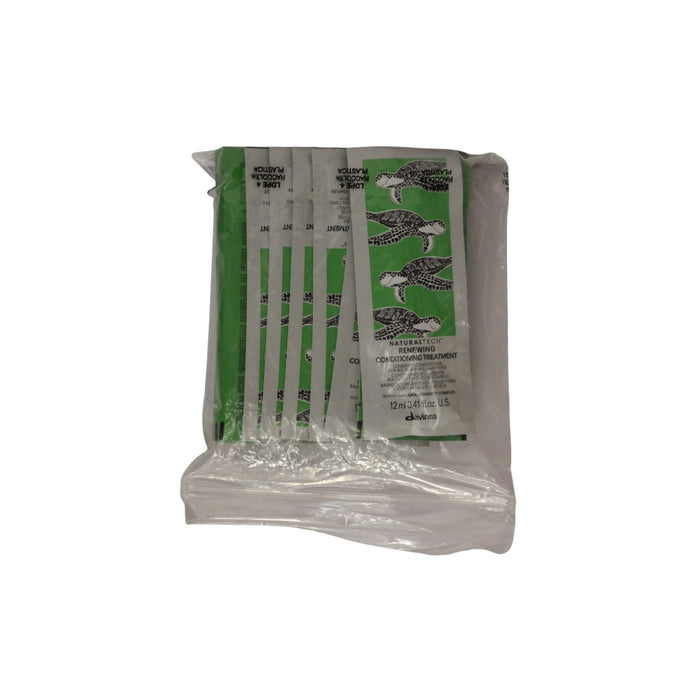 Balsam de păr Davines NaturalTech Renewing, pentru reînnoire, 12 x 12 ml