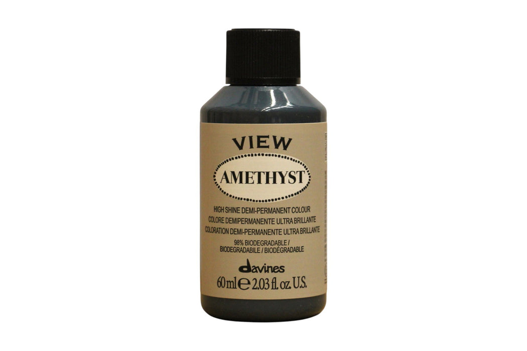 Vopsea demi-permanentă de păr Davines View, nuanța Violet Amethyst, 60 ml