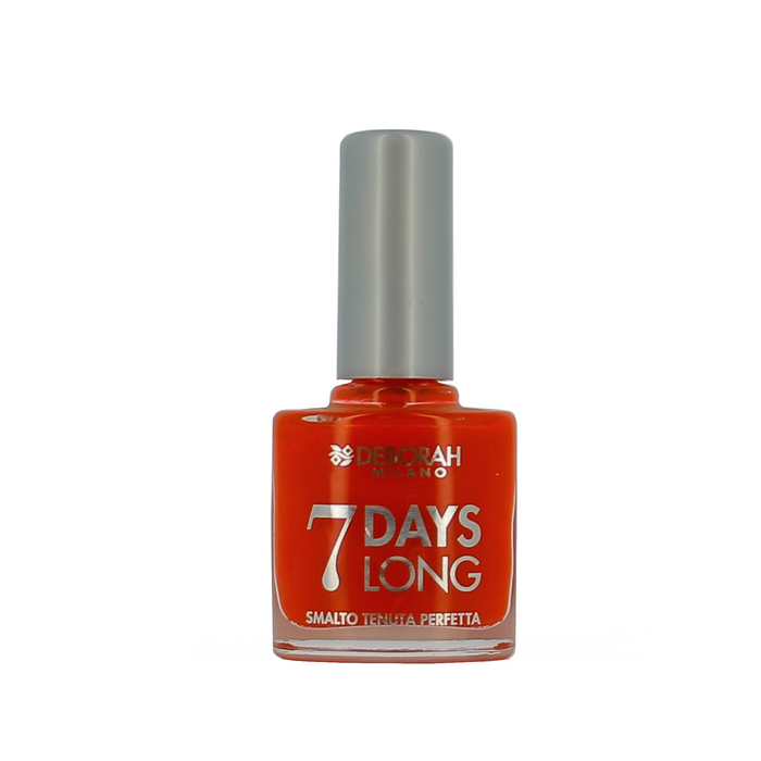 Lac de unghii Deborah 7 Days Long, nuanța 880 Portocaliu, 11 ml