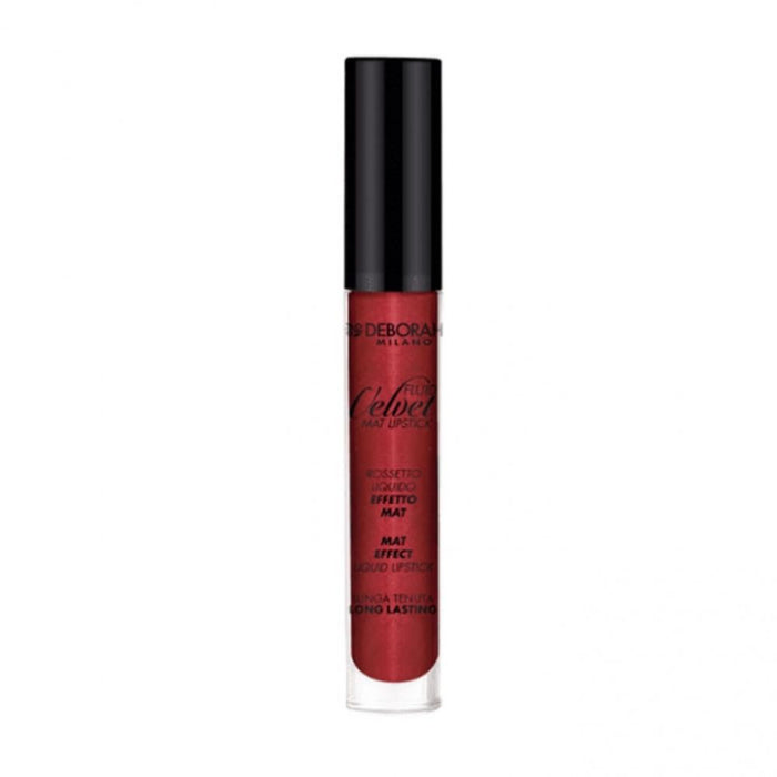 Ruj lichid Deborah Fluid Velvet, efect mat, nuanța 51 Roșu metalic, 4,5 g