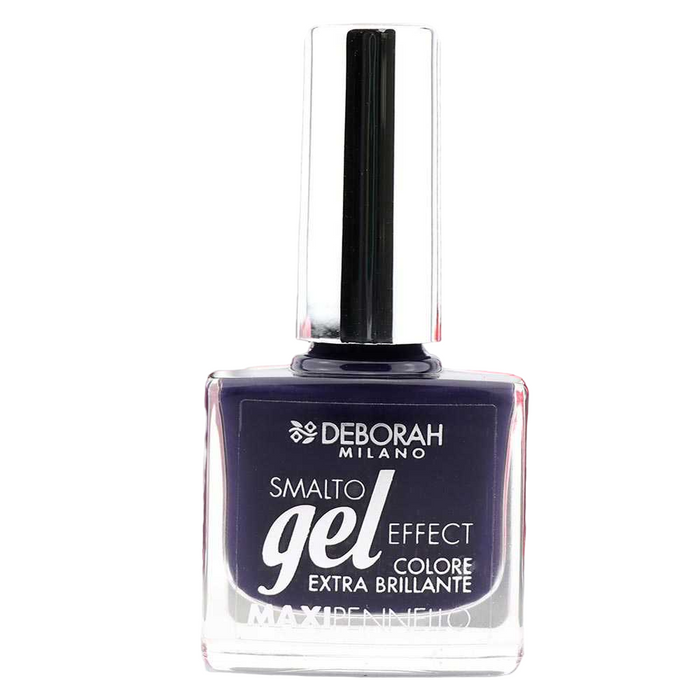 Lac de unghii Deborah Gel Effect, efect de gel, strălucire extremă, nuanța EN103 Papagal albastru, 8,5 ml
