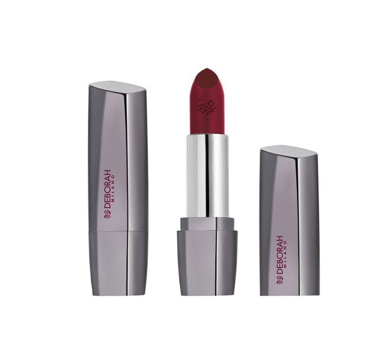 Ruj cremos Deborah Milano Red Shine, de lungă durată, nuanța 12, 4,4 g, tester
