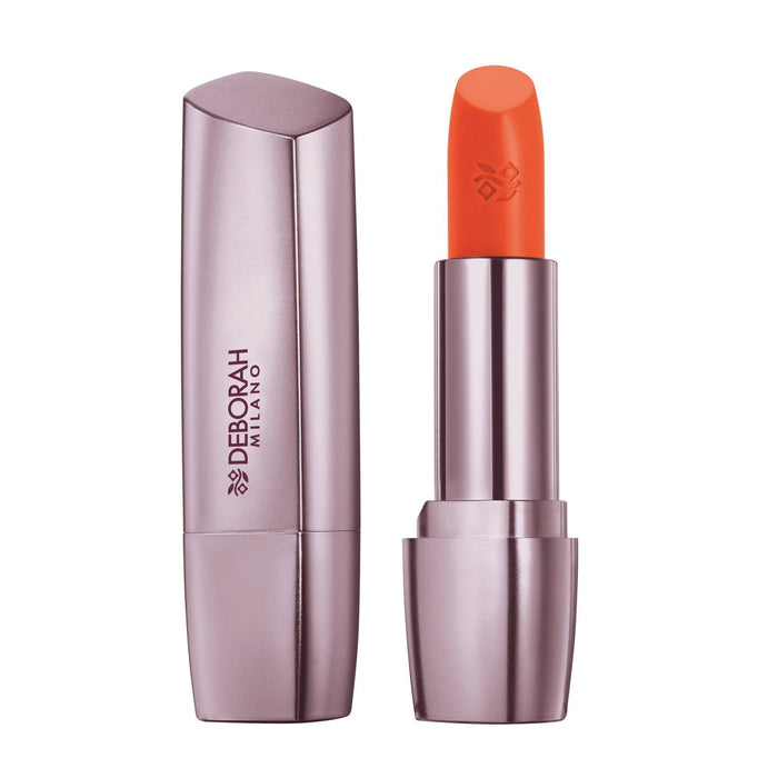 Ruj cremos Deborah Milano Red Shine, de lungă durată, nuanța 18, 4,4 g, tester