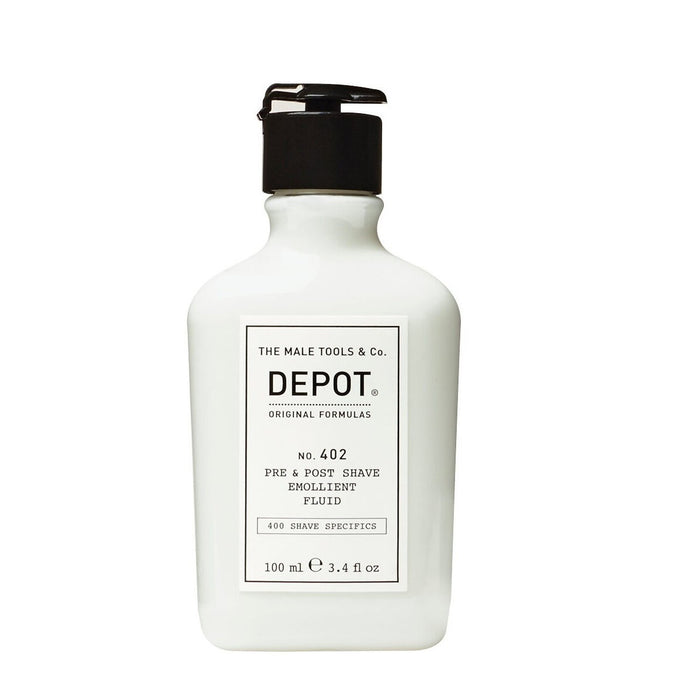 Fluid înainte și după bărbierit Depot 400 Shave Specifics No. 402, calmant, cu uleiuri esențiale, pentru bărbați, 100 ml