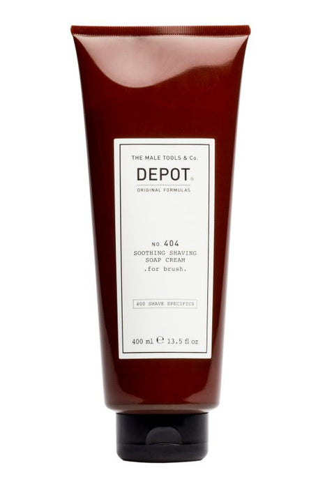 Cremă de bărbierit Depot 400 Shave Specifics No. 404, calmantă, cu alantoină, pentru bărbați, 400 ml