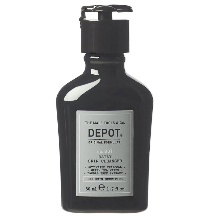Gel de curățare Depot 800 Skin Specifics No. 801, cu cărbune activat, detoxifiant, pentru față, 50 ml