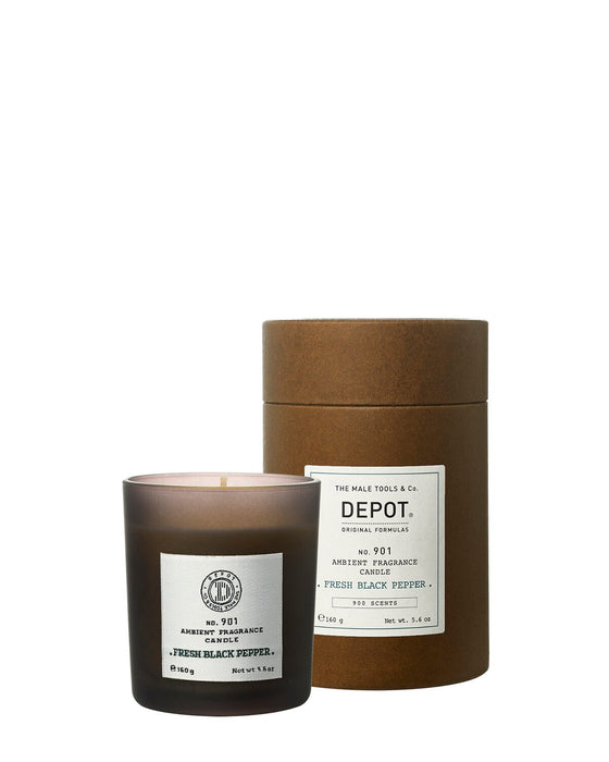 Lumânare parfumată Depot 900 Scents No. 901, Fresh Black Pepper, 160 g