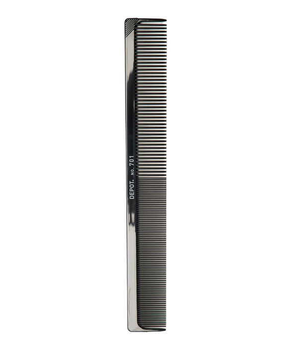 Pieptene Depot Accessories No. 701, din plastic, negru