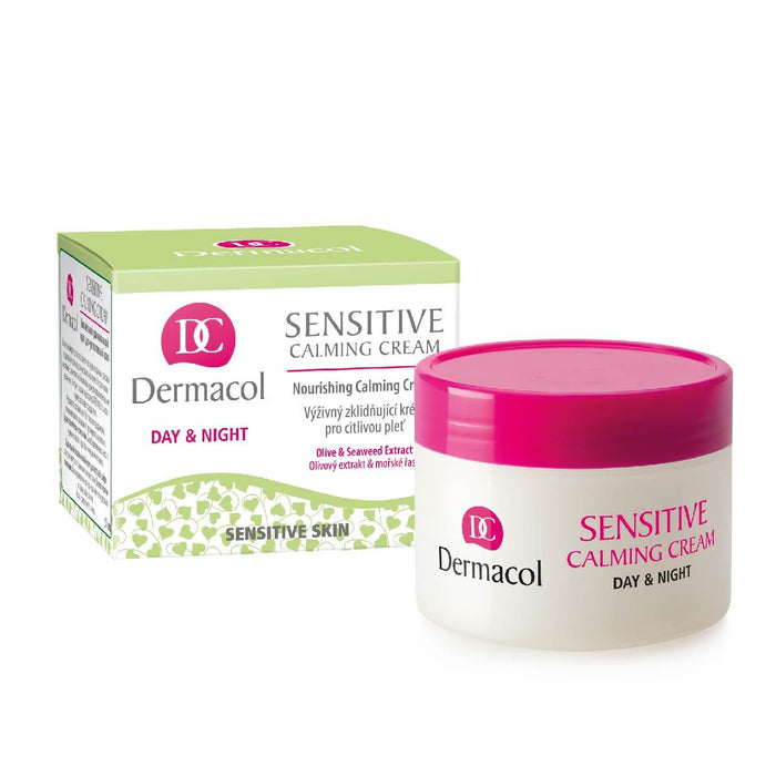 Cremă de față Dermacol Sensitive, calmantă, pentru piele sensibilă, de zi și de noapte, 50 ml