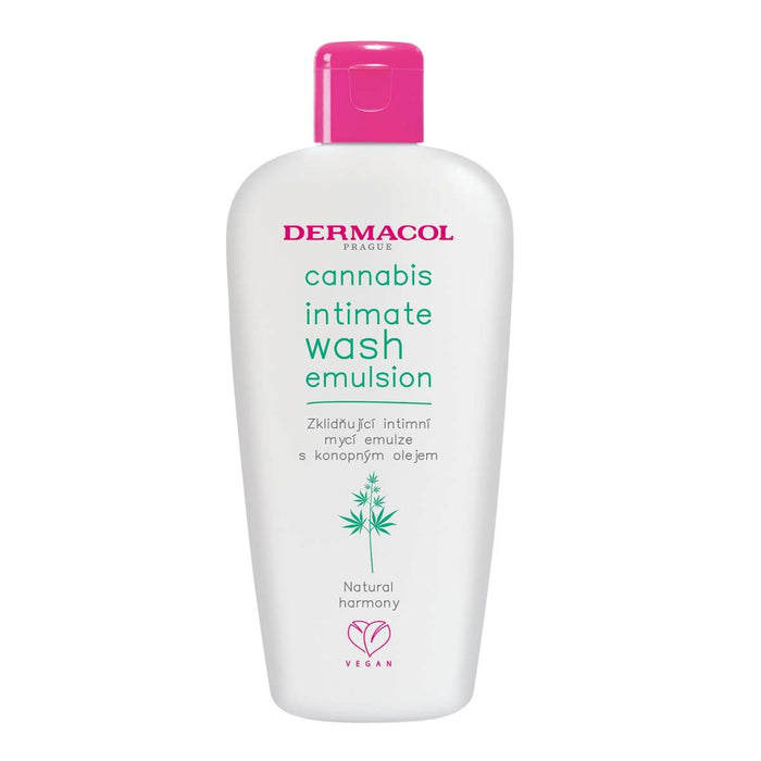 Emulsie pentru igiena intimă Dermacol Cannabis, cu ulei de cânepă, 200 ml