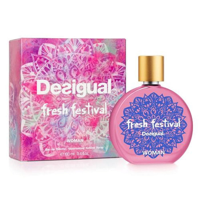 Apă de toaletă Desigual Fresh Festival, pentru femei, 100 ml