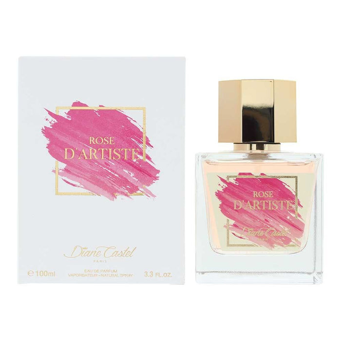 Apă de parfum Diane Castel Rose D'artiste, pentru femei, 100 ml