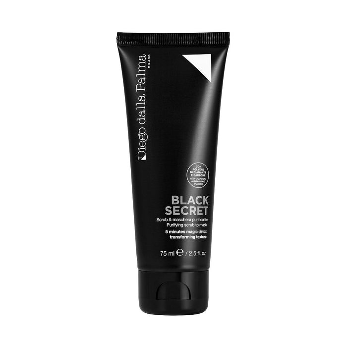 Mască exfoliantă Diego Dalla Palma Black Secret, purifiantă, 75 ml, tester