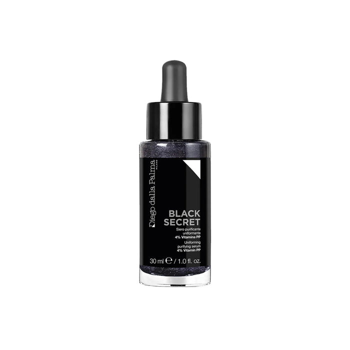 Ser pentru față Diego Dalla Palma Black Secret, purificator, cu 4% vitamina PP, 30 ml