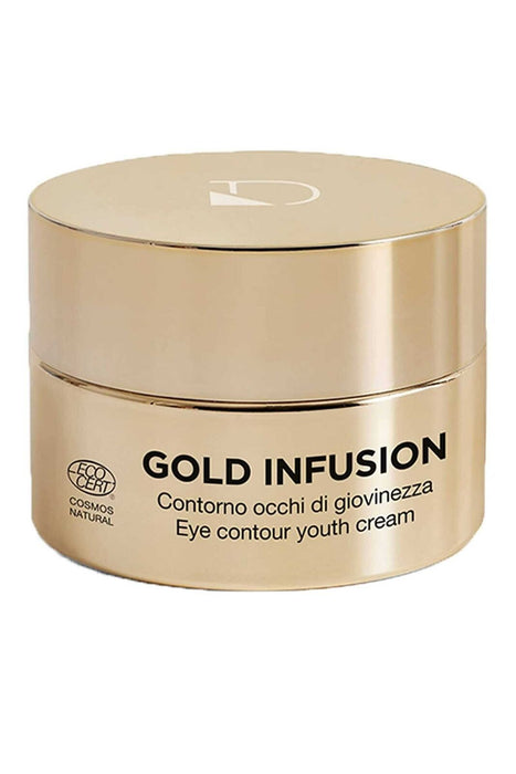 Cremă pentru ochi Diego Dalla Palma Gold Infusion, hidratantă, de zi și de noapte, 15 ml