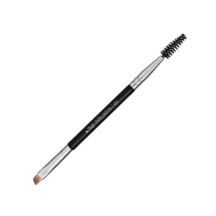 Perie pentru sprâncene Diego Dalla Palma Professional, cu două capete, Nr. 101, tester