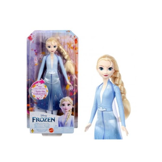 Păpușă Mattel Disney Frozen, Elsa care cântă, 30 cm