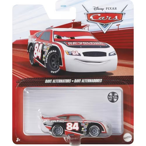 Mașinuță Mattel Cars 3, Dave Alternators, metal, 3+ ani