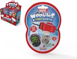 Figurină Wooblies Marvel Magnetic Power, cu lansator, 3+ ani