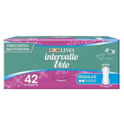 Lenjerie Sanitară Linien Anatomical Intervall, Fater, Fresh Clean, 1mm, Pachet cu 6 bucăți
