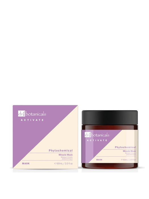 Mască de față Dr Botanicals Phytochemical Miracle, hidratantă, cu vitamina E, 60 ml