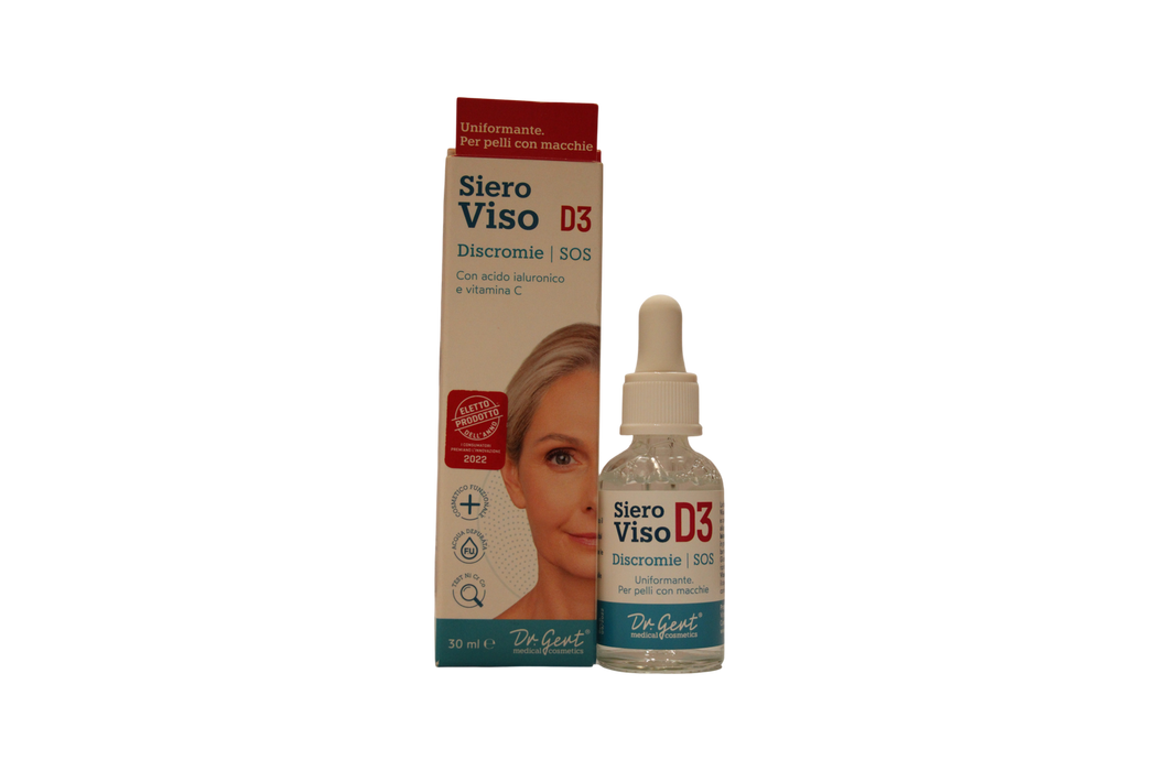 Ser de față Dr. Gert D3 Discromie SOS, anti-pigmentare, pentru ten cu imperfecțiuni, 30 ml